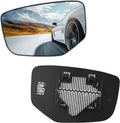 Heated Left Flat Mirror Glass for Honda Accord EX Coupe (2011–2013)
