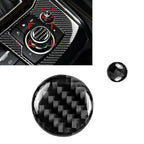 Carbon Fiber Volume Button Trim for Mazda 3, 6, CX-5, CX-9 (2016-2021)