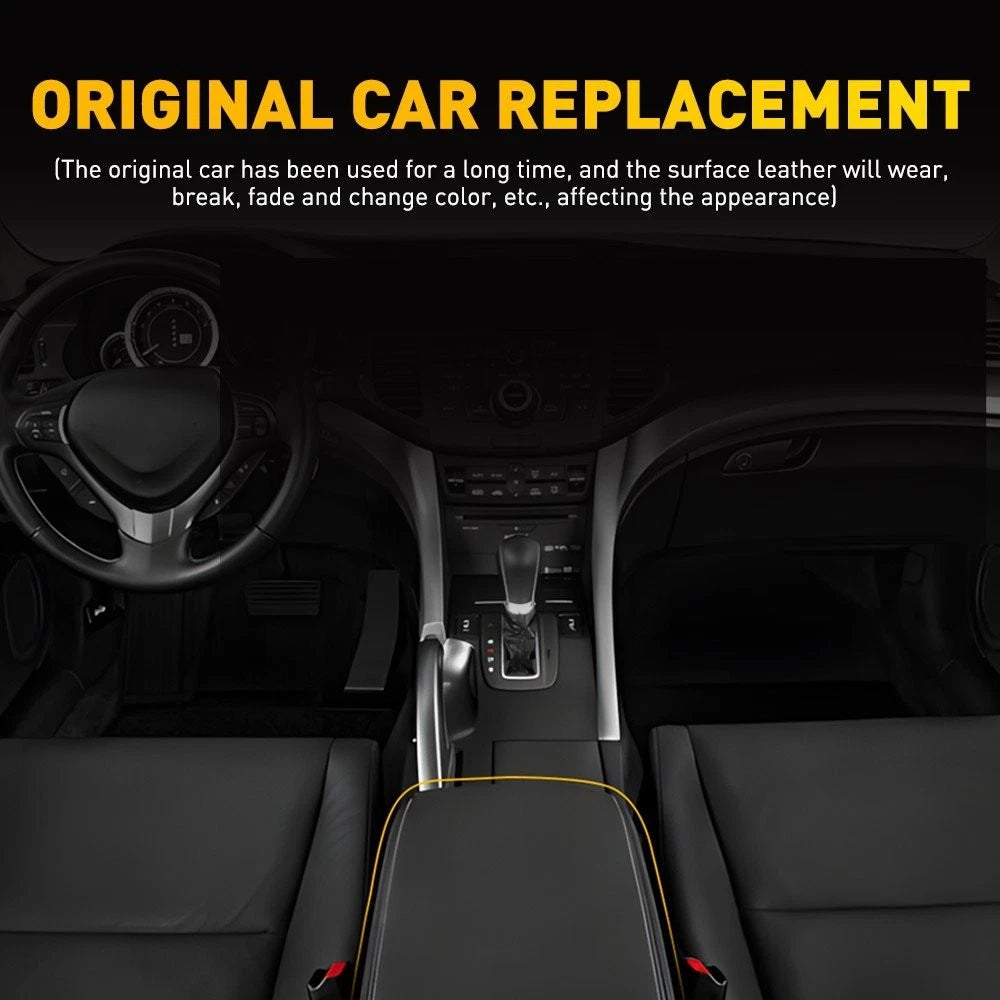 Center Console Lid Armrest Cover for Acura TSX (2009–2014) Leather EXV