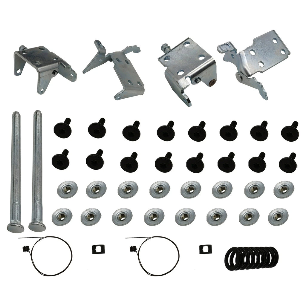 Front Upper Door Hinge Repair Kit LH RH 12475075 for GMC Cadillac Chevy Truck (–)