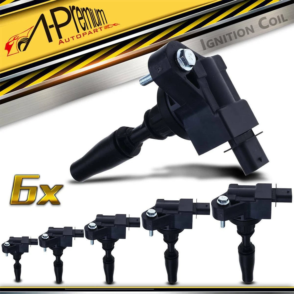 6X Ignition Coil for GMC Acadia (2016–2020) Chevy Camaro (2016–2021) Colorado