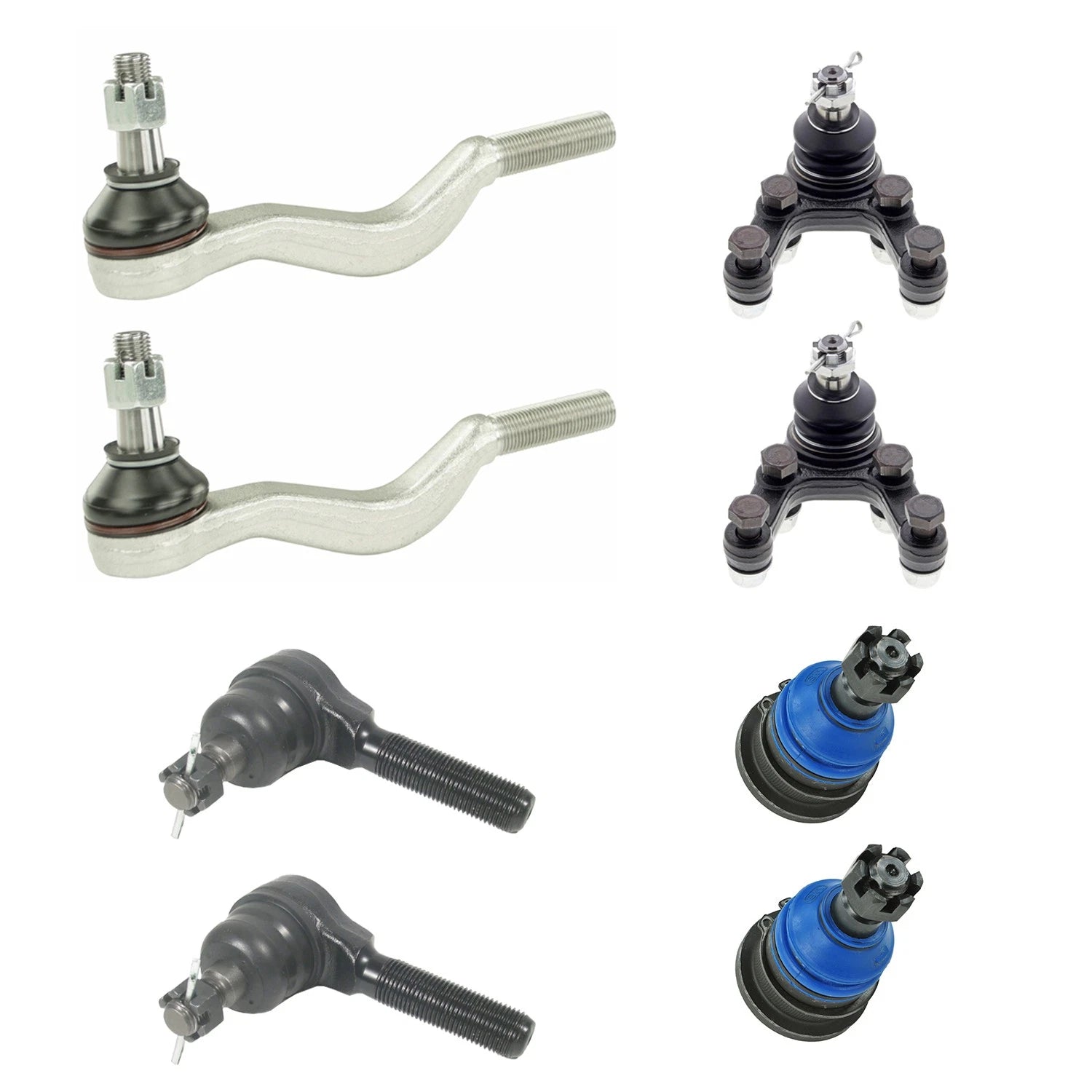 8PC Tie Rod Ends & Ball Joint Kit for Dodge D50 Raider Montero (1979–1990)