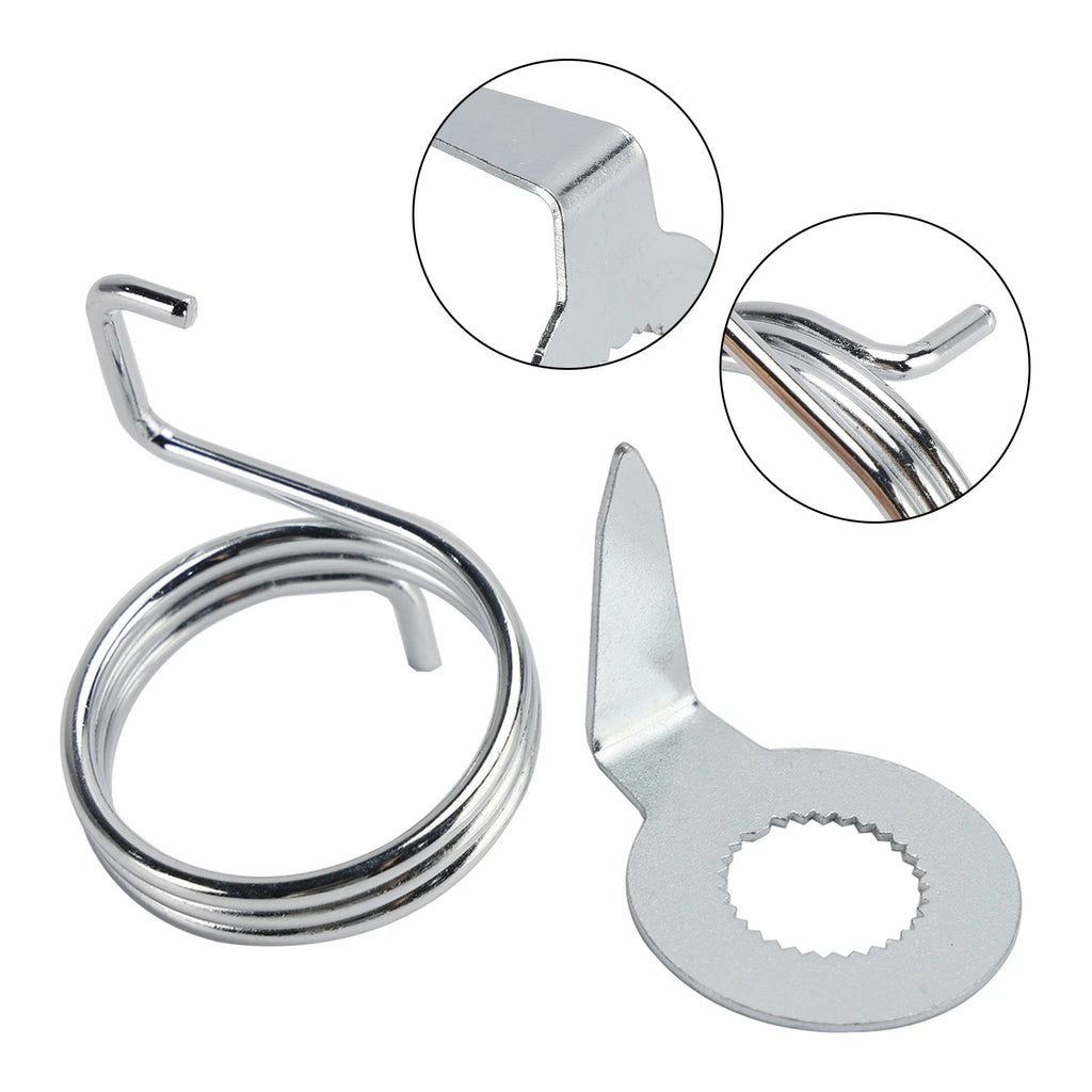 Set of 2 Kick Starter Return Springs & Clips for Honda Fourtrax 300 (1988–2000)