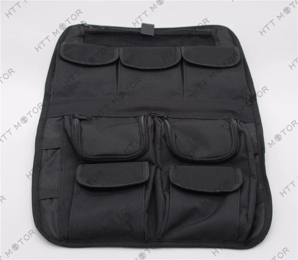 Unpainted Tour Pak Trunk w/ Lock & Lid Organizer for Harley Touring (1997–2008)
