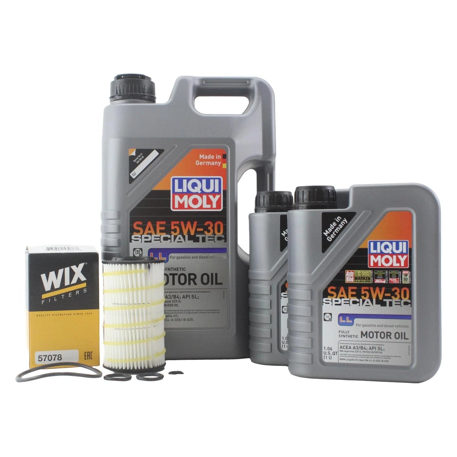 Liqui Moly Special Tec LL 5W-30 Oil Change Kit for Mercedes M272 (2004–2010)