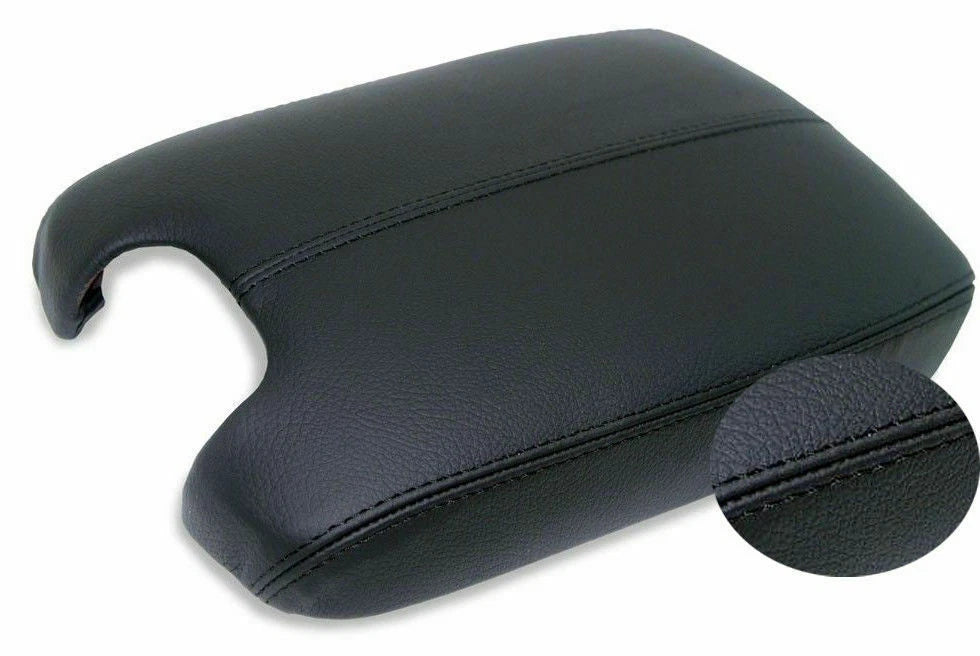 Center Console Lid Armrest for Honda Accord (2008–2012) Black PVC Leather