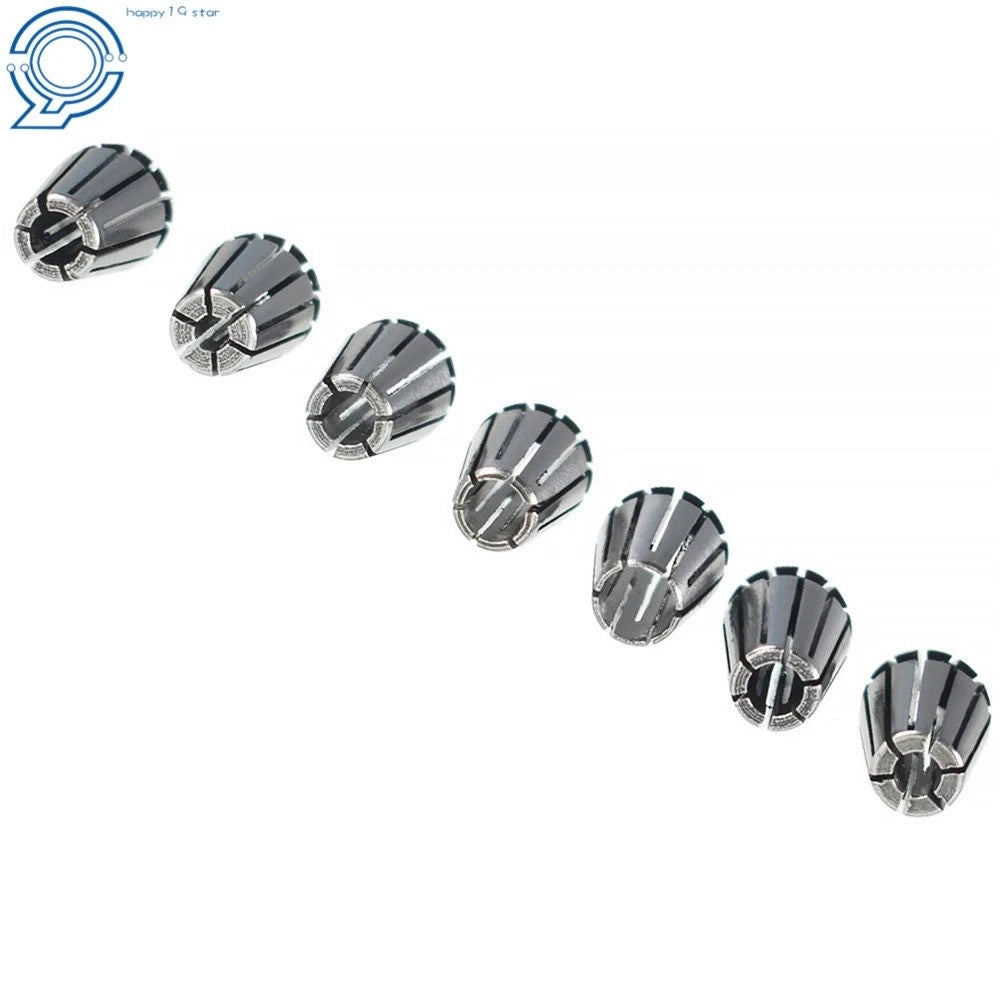 Set of 7 ER11 Clip Spring Collets for CNC Milling Lathe Tool