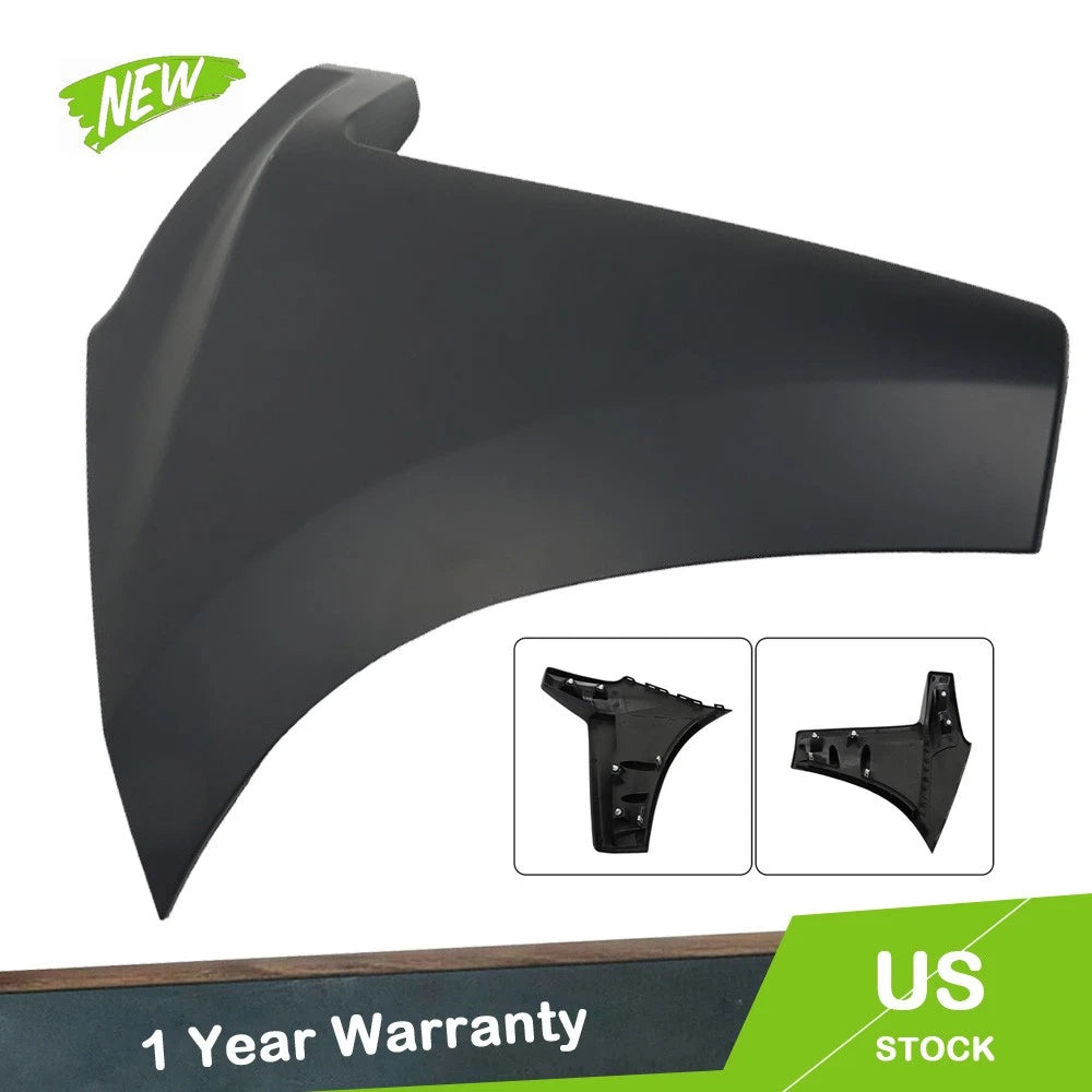 Front Bumper End Cap Extension Right Side for Chevy Silverado 1500 (2019–2022)