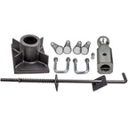 Gooseneck Trailer Hitch & 2-5/16" Ball for Universal Flatbed (30,000 lbs)