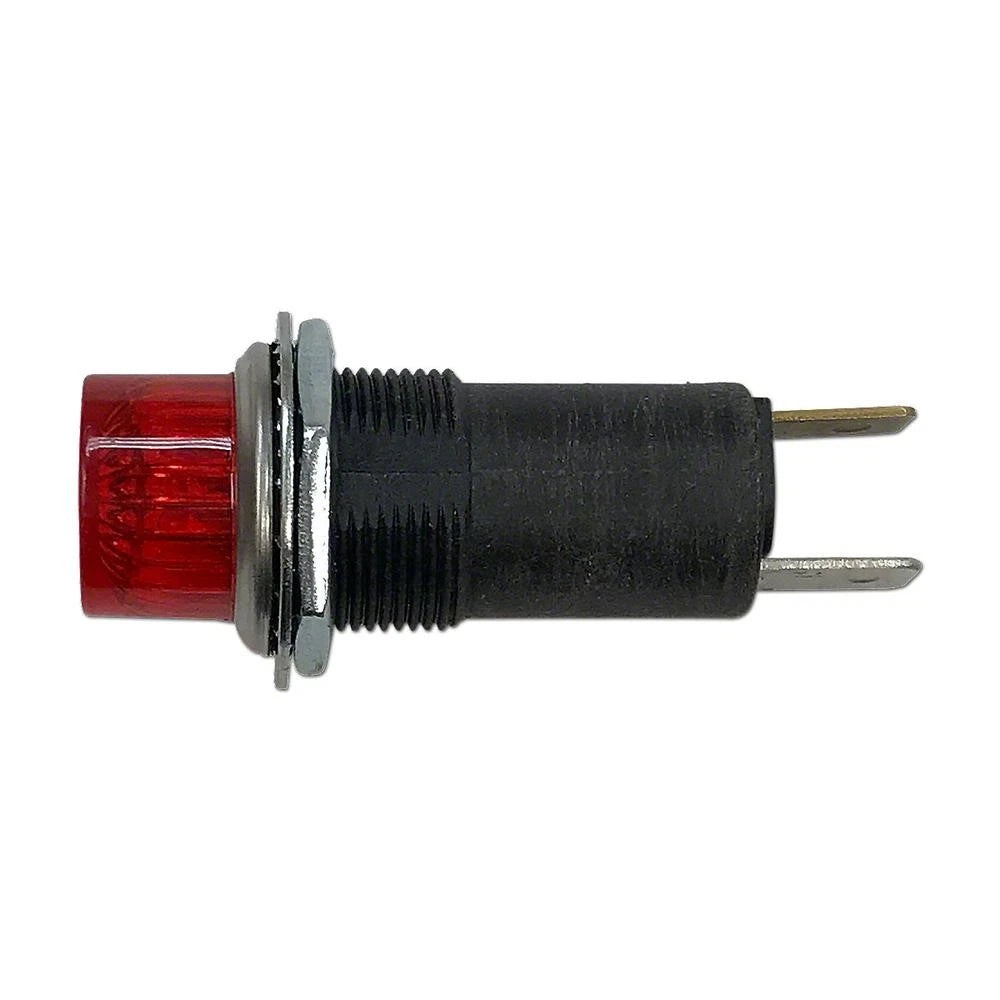 Dash Warning Light with Flat Red Lens for Case (ABC3972)