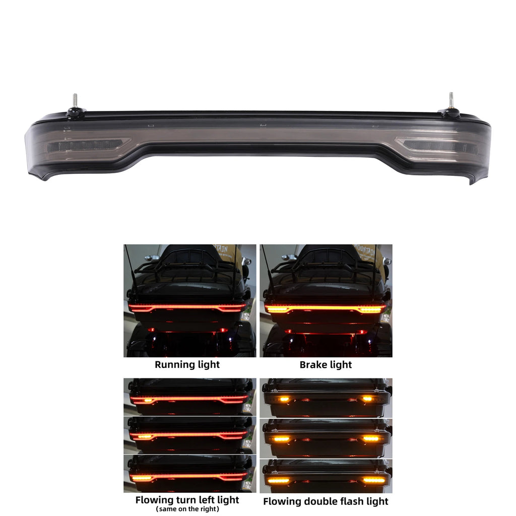 LED Brake Turn Flow Tail Light for Harley Touring (2014–2024)