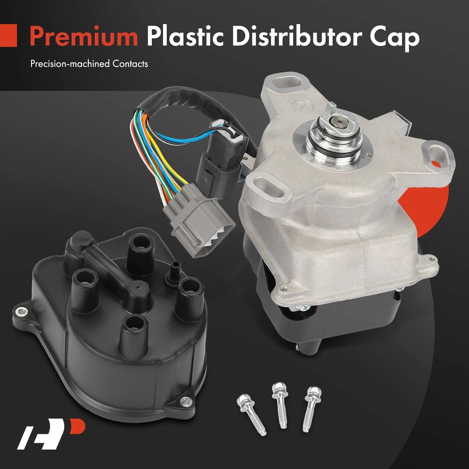 Ignition Distributor with Cap & Rotor for Honda Civic (1992-2000)