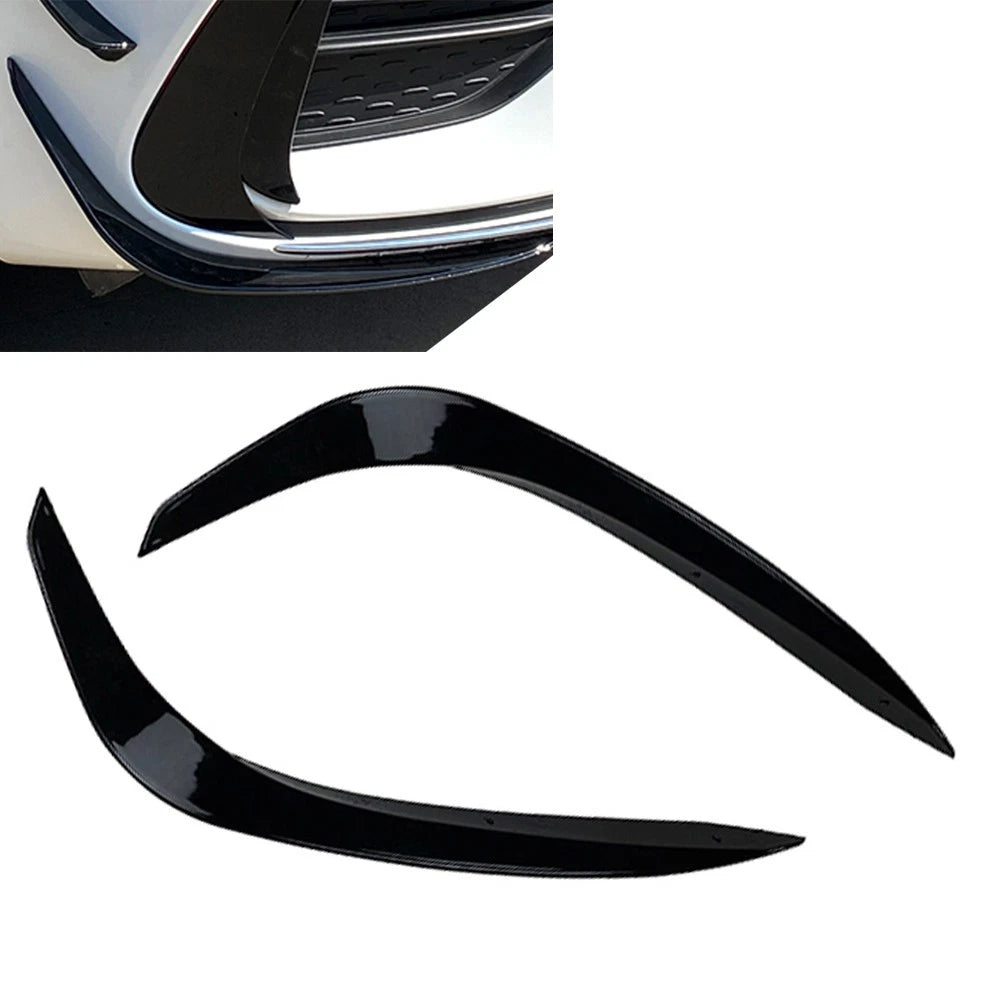 2X Front Bumper Under Lip Splitter Spoiler for Mercedes Benz C-Class (2022–2023)