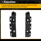 Front Bumper Bracket Set of 2 for Dodge Durango (2011–2013) No. 55079225AC/55079224AC