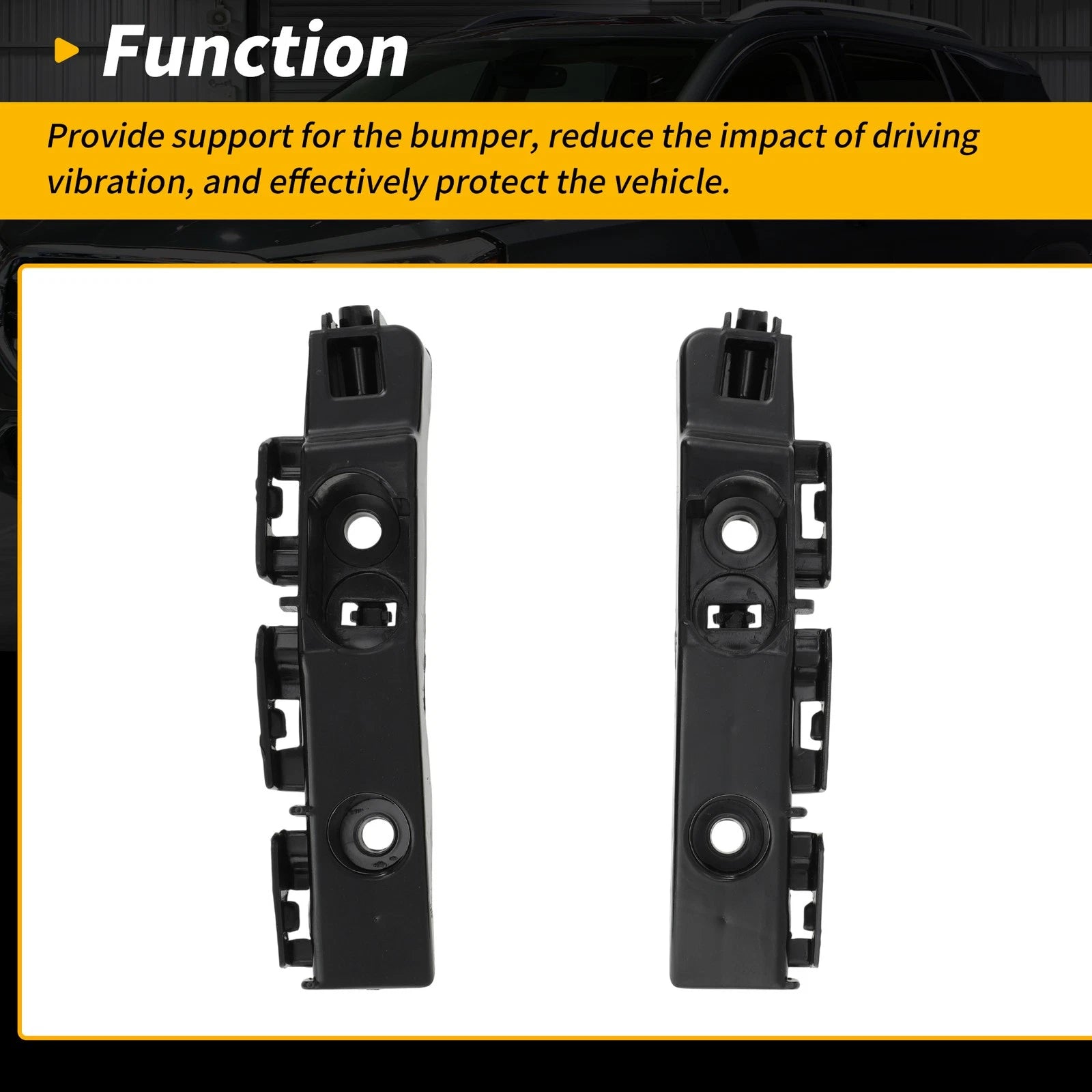 Front Bumper Bracket Set of 2 for Dodge Durango (2011–2013) No. 55079225AC/55079224AC