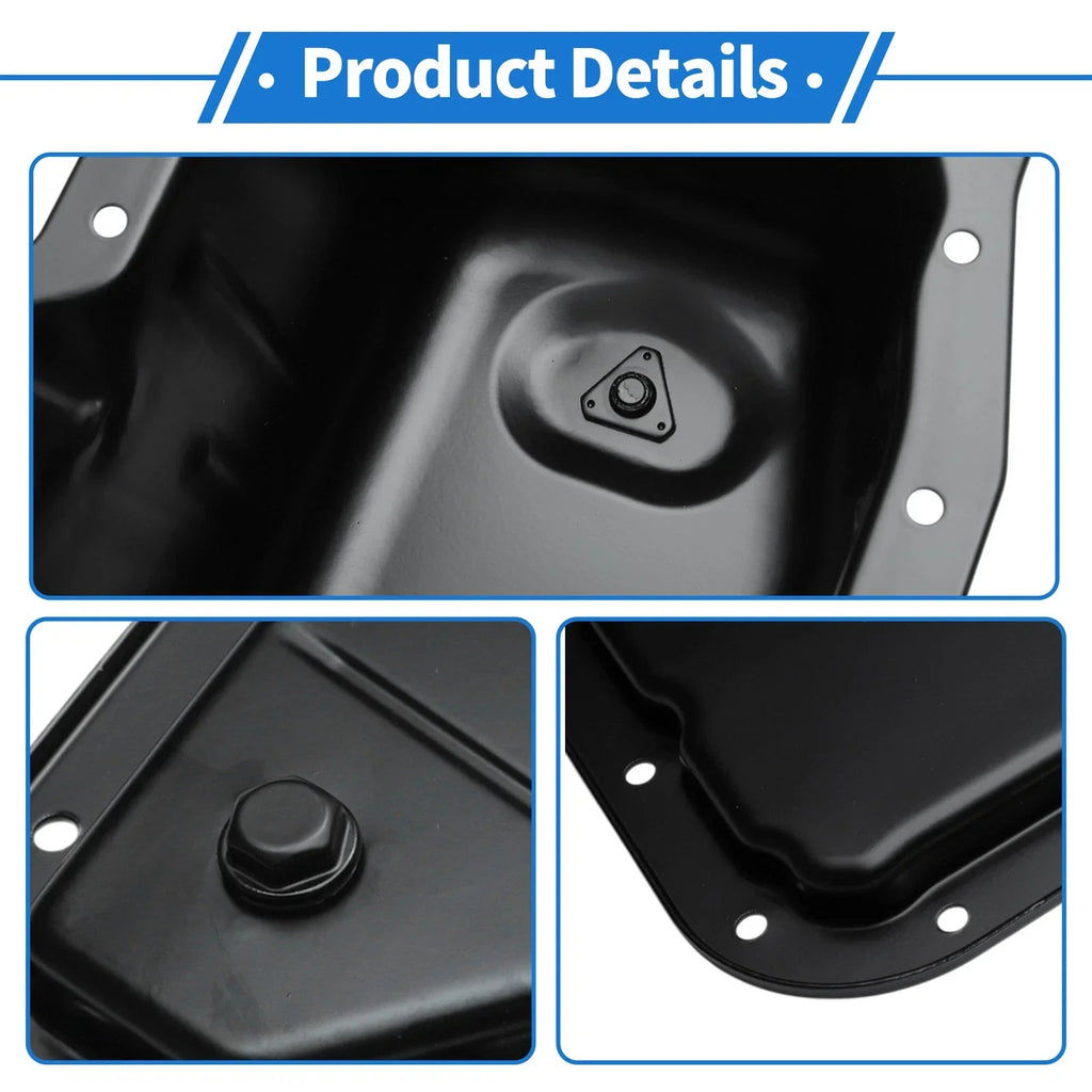 Engine Oil Pan for Chevrolet Impala 2000-2005 Steel Black 1 x Pc