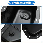 Engine Oil Pan for Chevrolet Impala 2000-2005 Steel Black 1 x Pc