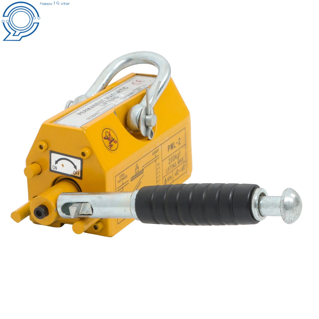 Permanent Magnetic Lifter for Heavy-Duty Applications (440lbs Capacity)