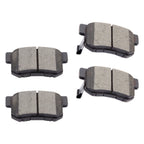 Set of 4 Rear Ceramic Brake Pads for Honda Odyssey, Acura TL, CL, RDX