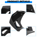 Left Radiator Shroud for Kawasaki KLR650 (2008–2018) Painted Black