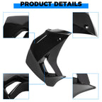 Left Radiator Shroud for Kawasaki KLR650 (2008–2018) Painted Black