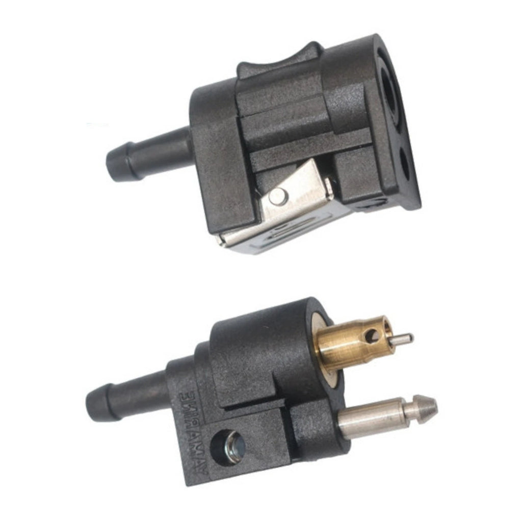 1/4" Fuel Line Connector Quick Release Kit for Yamaha Outboard (6G1-24305, 24304)