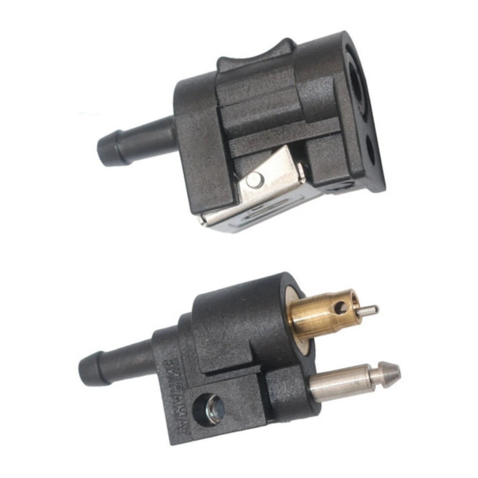 1/4" Fuel Line Connector Quick Release Kit for Yamaha Outboard (6G1-24305, 24304)