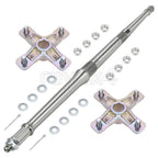 Rear Axle Shaft & Wheel Hubs Nut Kit for Yamaha YFZ350 Banshee (1987–2006)