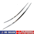 2X Front Trim Strip for Mercedes-Benz E320 E350 E550 E63 AMG (2007–2009)