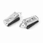Foot Pegs Front Footrest for Yamaha Virago XV125 (1997–2000), XV250 (1988–2013), XV400 (1991)