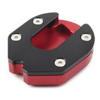 Red Kickstand Side Stand Enlarger Pad for Honda Forza 125 250 300 350 (2018–2021)