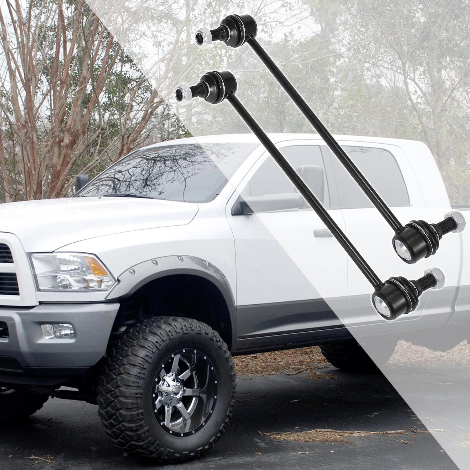 2pcs Front Sway Bar Links K750188 K750189 for Chevrolet Equinox GMC Terrain (2010–2017)