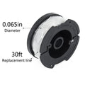 Replacement Black Nylon Spool Line for Trimmer 30ft (Pro Tool)