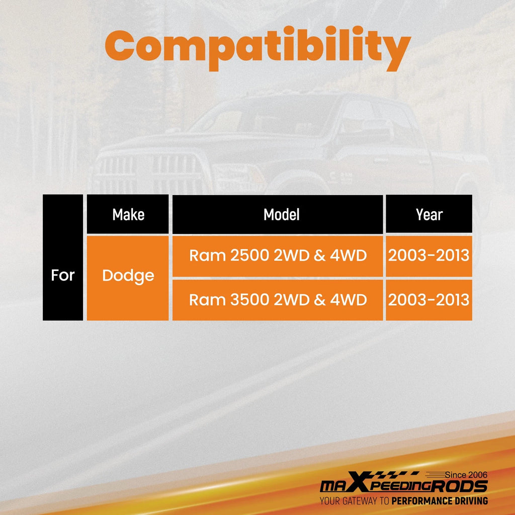 Adjustable Front Track Bar for Dodge Ram 2500 (2003-2013)