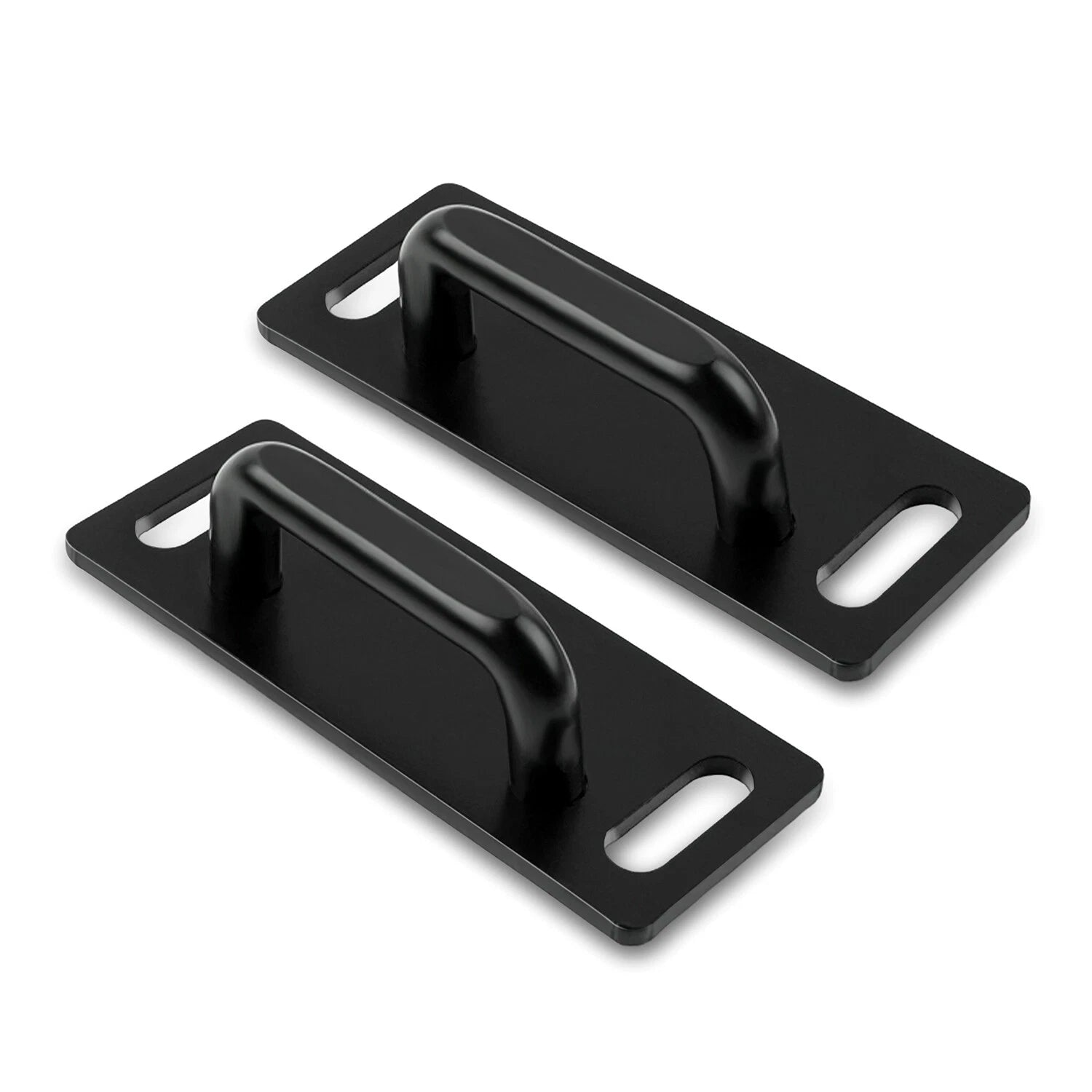 Set of 2 Black C Striker Plates for LEER Tonneau Cover 700/550 Series (N/A)