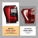 LED Tail Light Left for Ford Expedition King Ranch/Limited/Platinum (2018–2021)