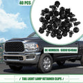 40 Pcs Tail Light Lamp Retainer Clip for Dodge Ram 1500 (No. 68061648AA)