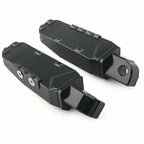 Black Rear Footrests Pegs for Suzuki GSXR600/750/1300 Hayabusa (2001-2023)