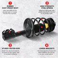 Set of 4 Shock Struts Assembly for Toyota Camry (2007–2011)