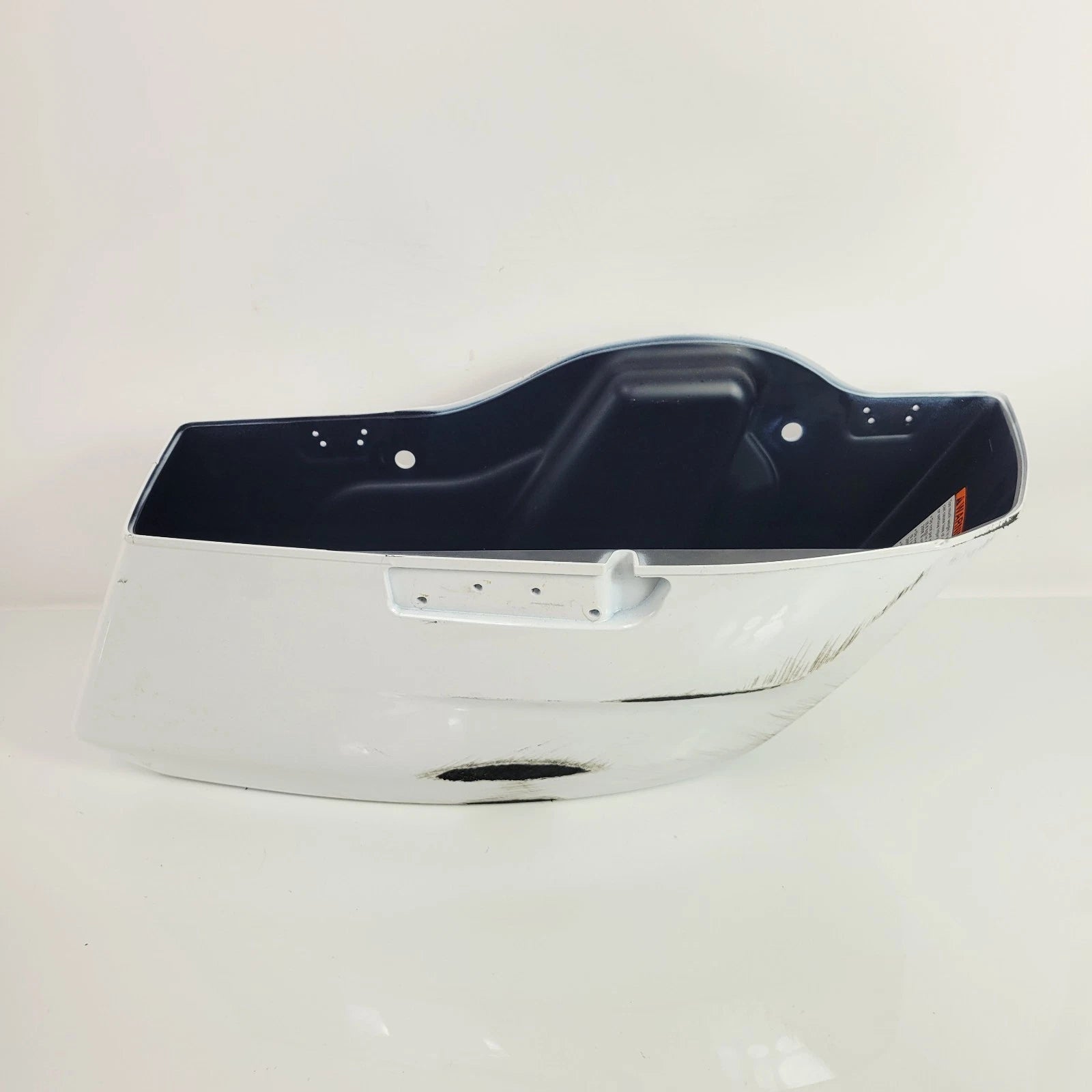 OEM Right Side Saddlebag for Harley Touring (2023–2026) - White Onyx