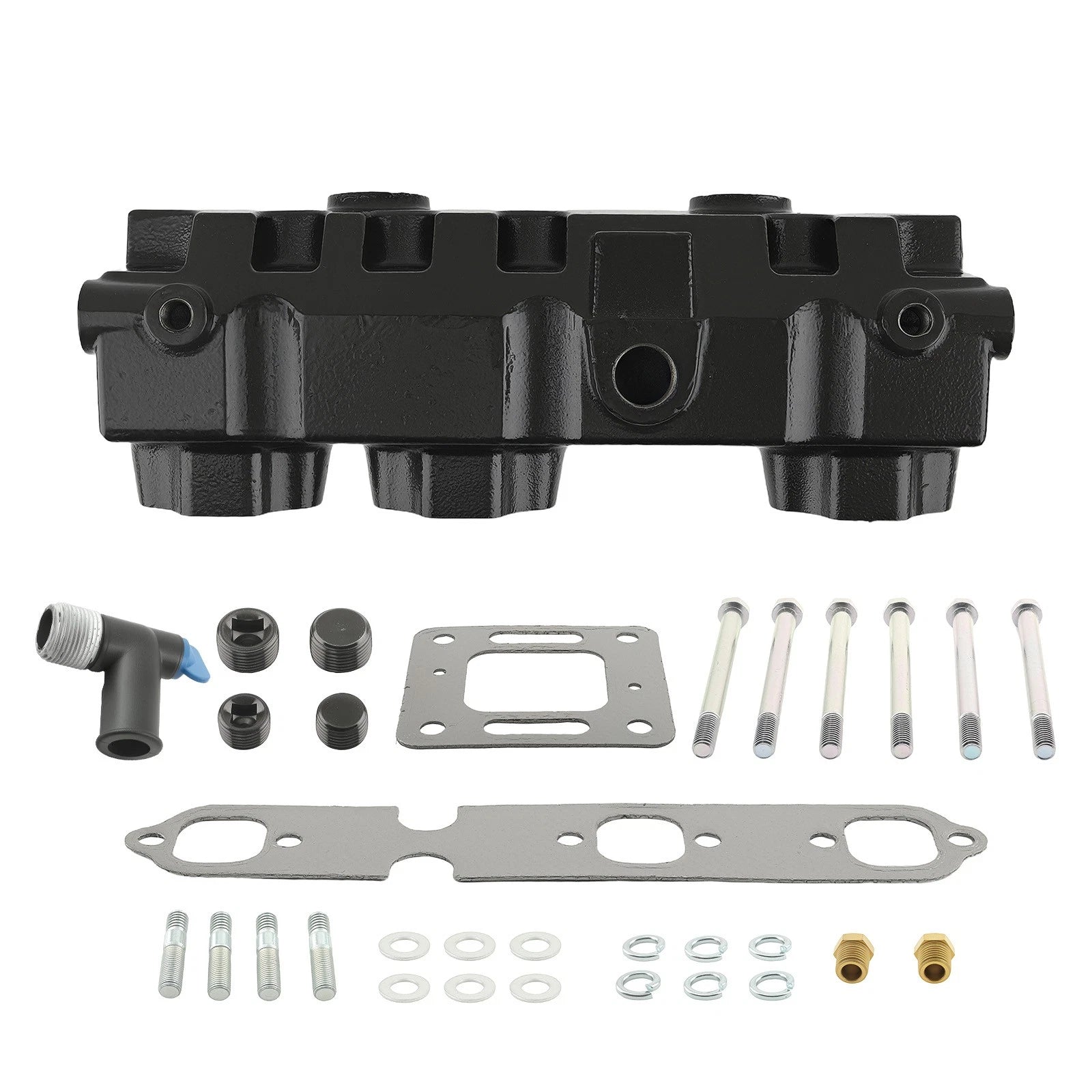 Marine Exhaust Manifold Gasket Set for MerCruiser GM V6 4.3L (175–205) (1986–1999)