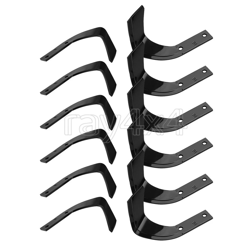 Set of 12 Tiller Rotary Tines for Honda RotoTiller FRC800 FRC800K1 06722-V20-003