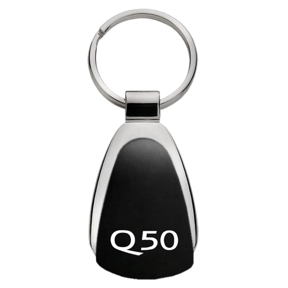 Black Teardrop Keychain - Officially Licensed for Infiniti Q50