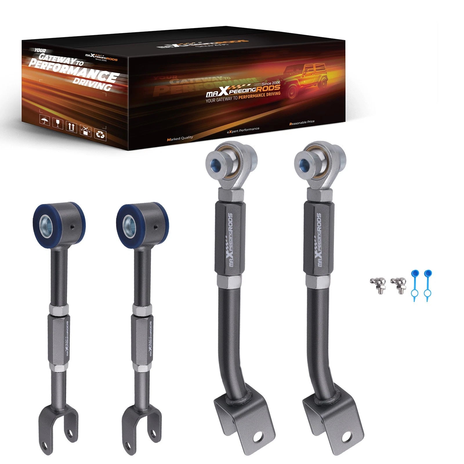 Adjustable Rear Camber Arm Traction Kit for Infiniti G35 (2003–2007)