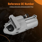 Starter Motor for Chevrolet Malibu, Pontiac G6, Buick Rendezvous (2006) 3.5L 12V 9T