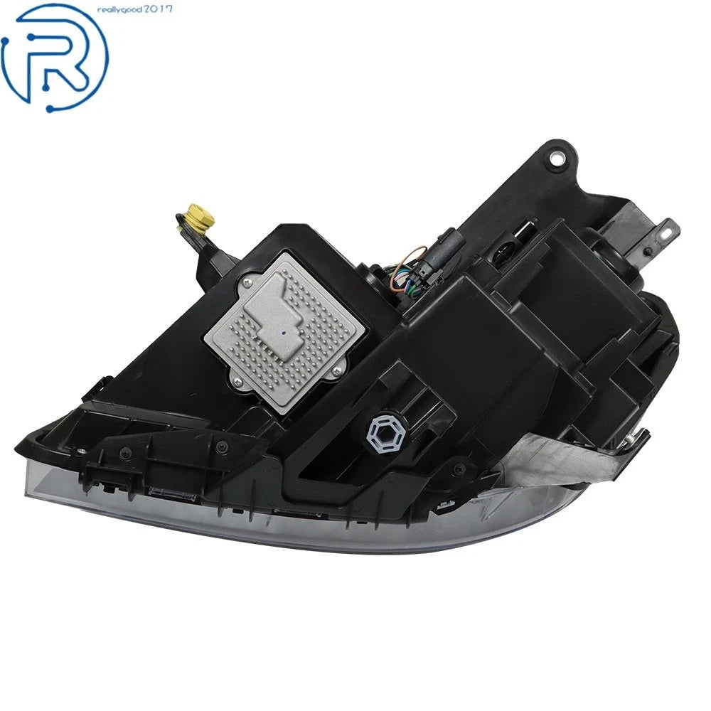 Halogen w/LED Tube Black Projector Headlight for GMC Acadia (2013–2016) Right