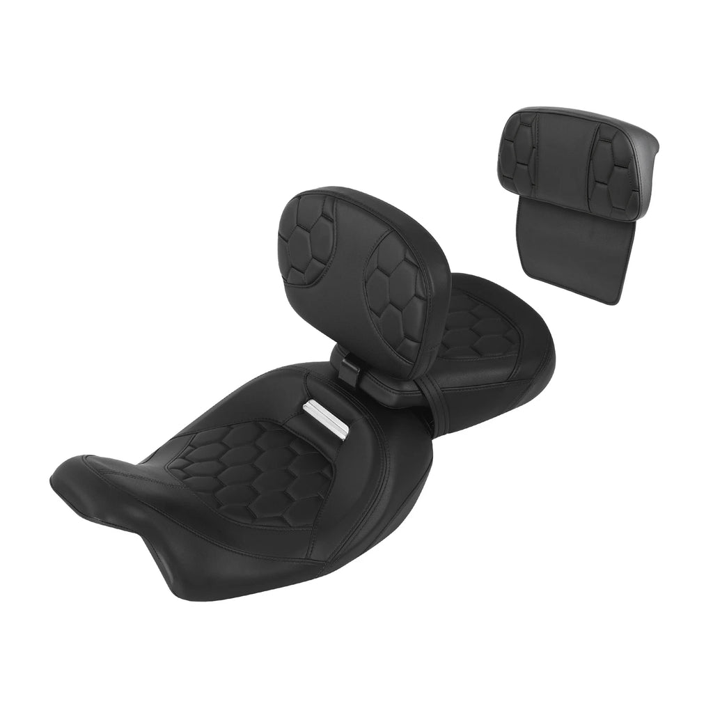 Seats & Backrest Pad for Harley CVO Road Glide (2014–2023)