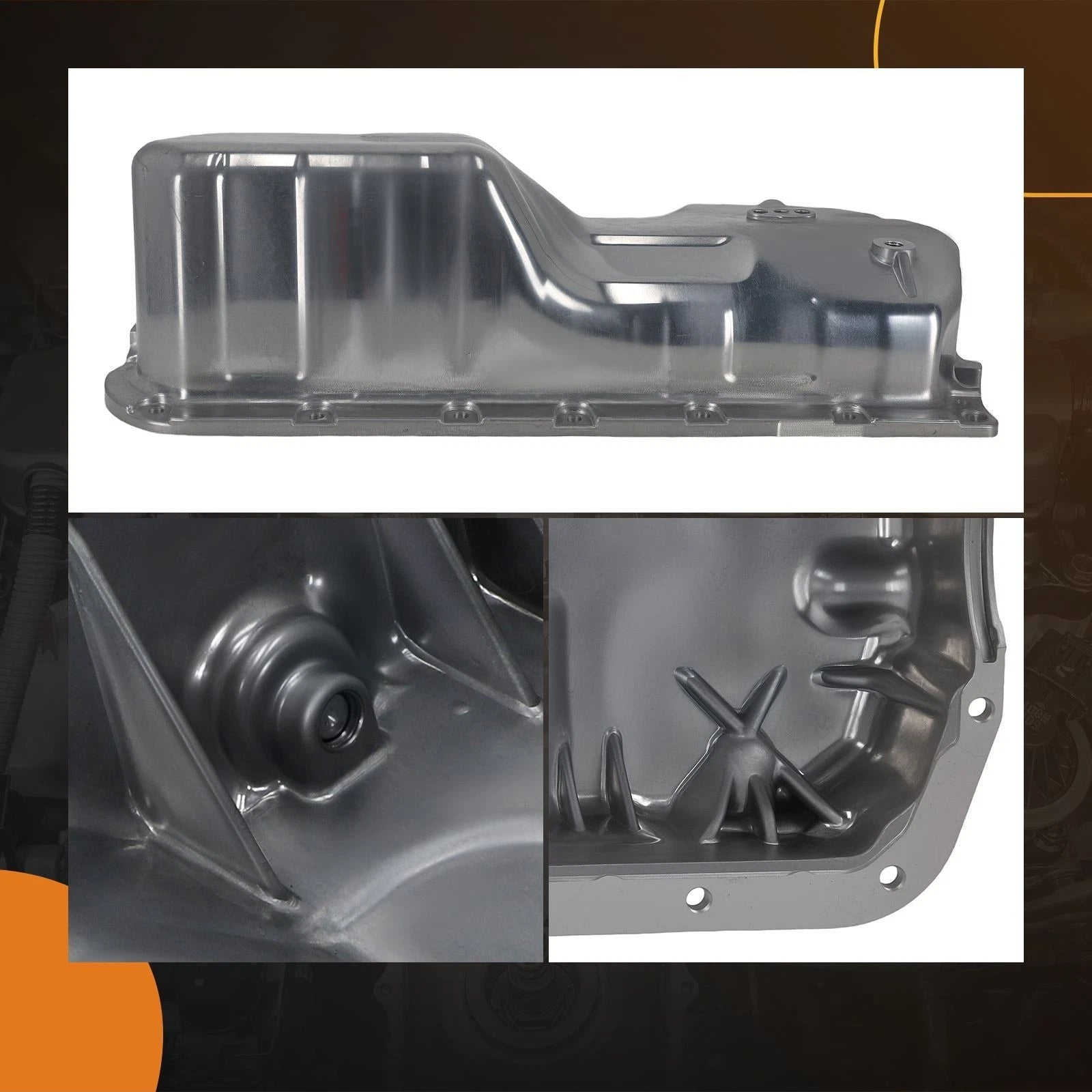 Engine Oil Pan Sump for Honda Prelude 1997-2001