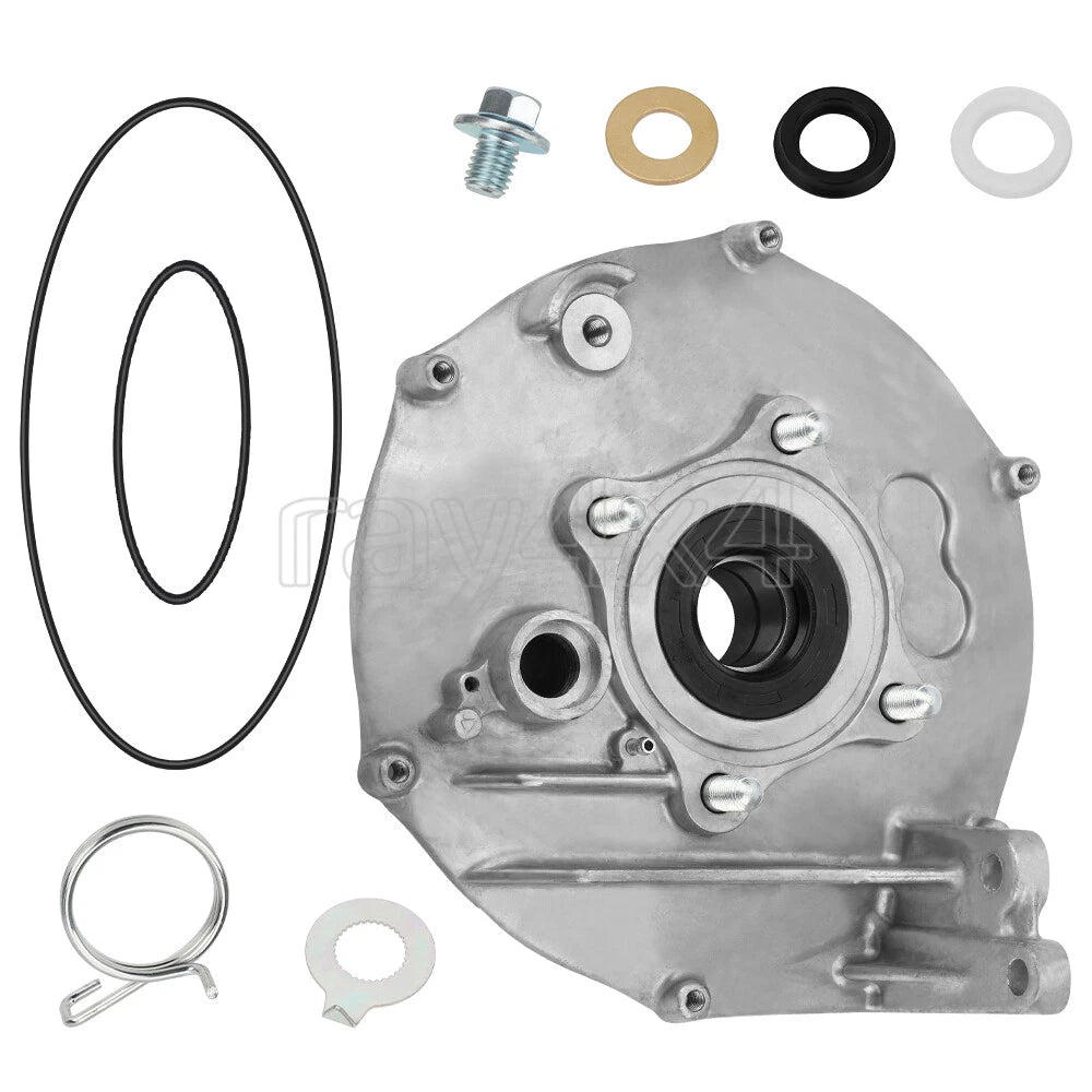 Rear Brake Backing Plate Kit w/Bearing Seals for Honda Rancher 350 400 (2000–2007)