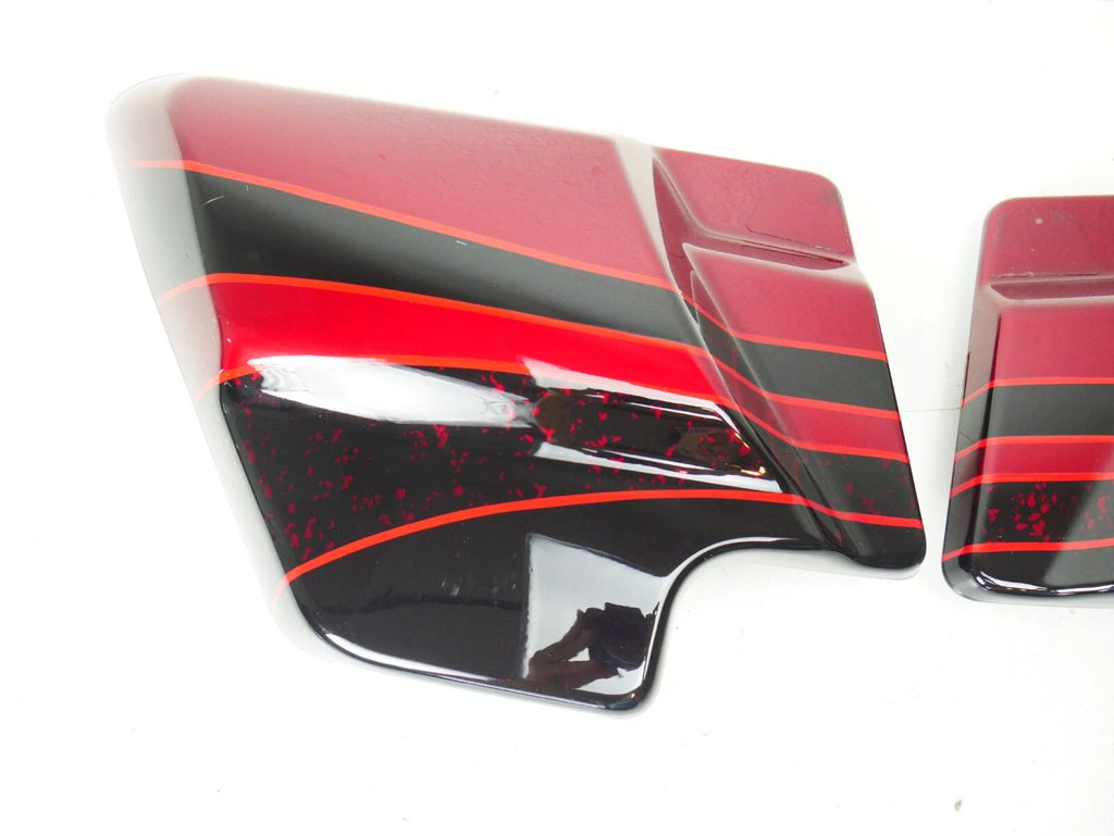 Side Covers for Harley Davidson CVO Street Glide Special (2009–2021) - Rio Red/Black Ember